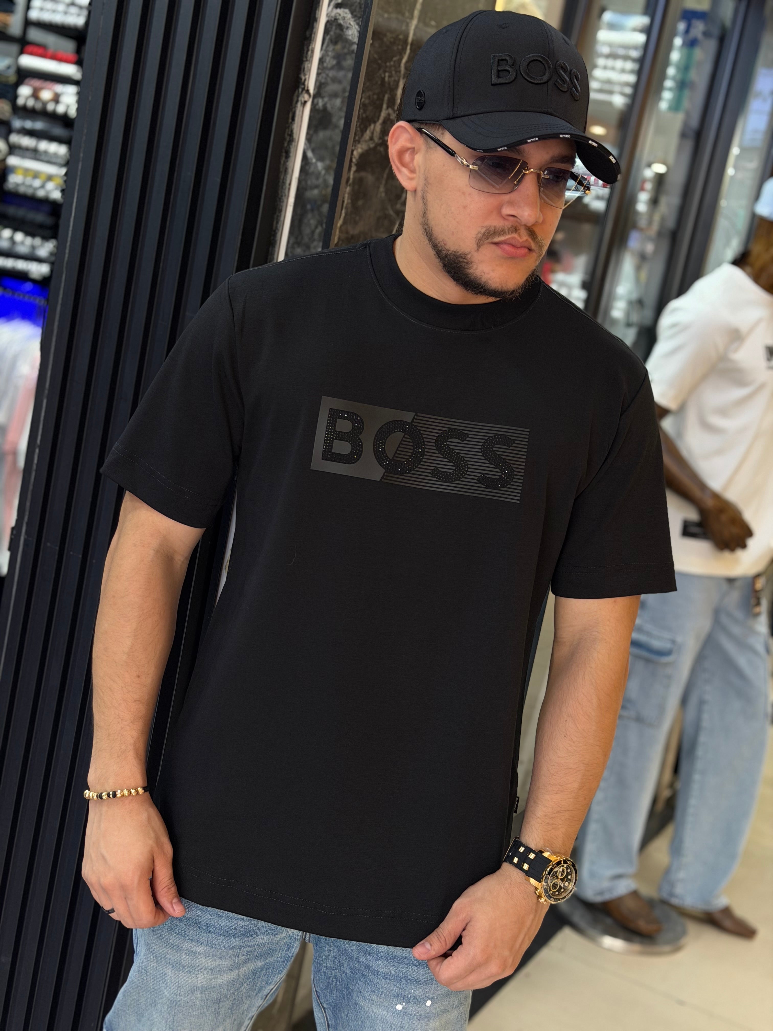 CAMISETA ALTO GRAMAJE BOSS PEDRERÍA