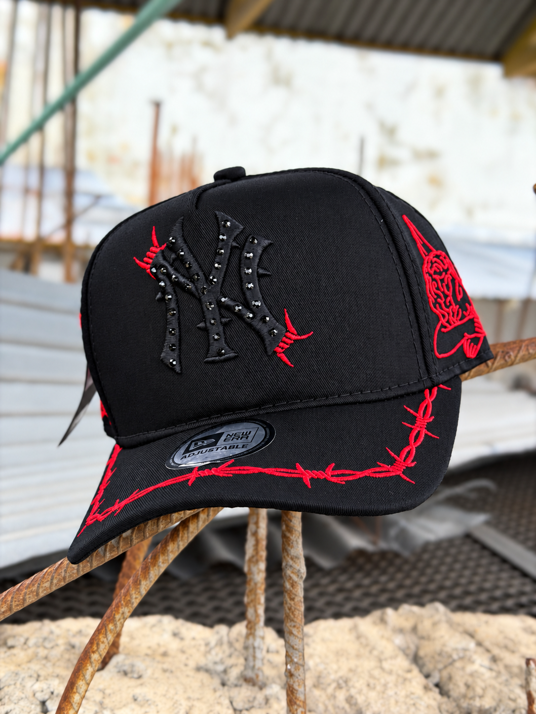 GORRA N BORDADA PEDRERÍA