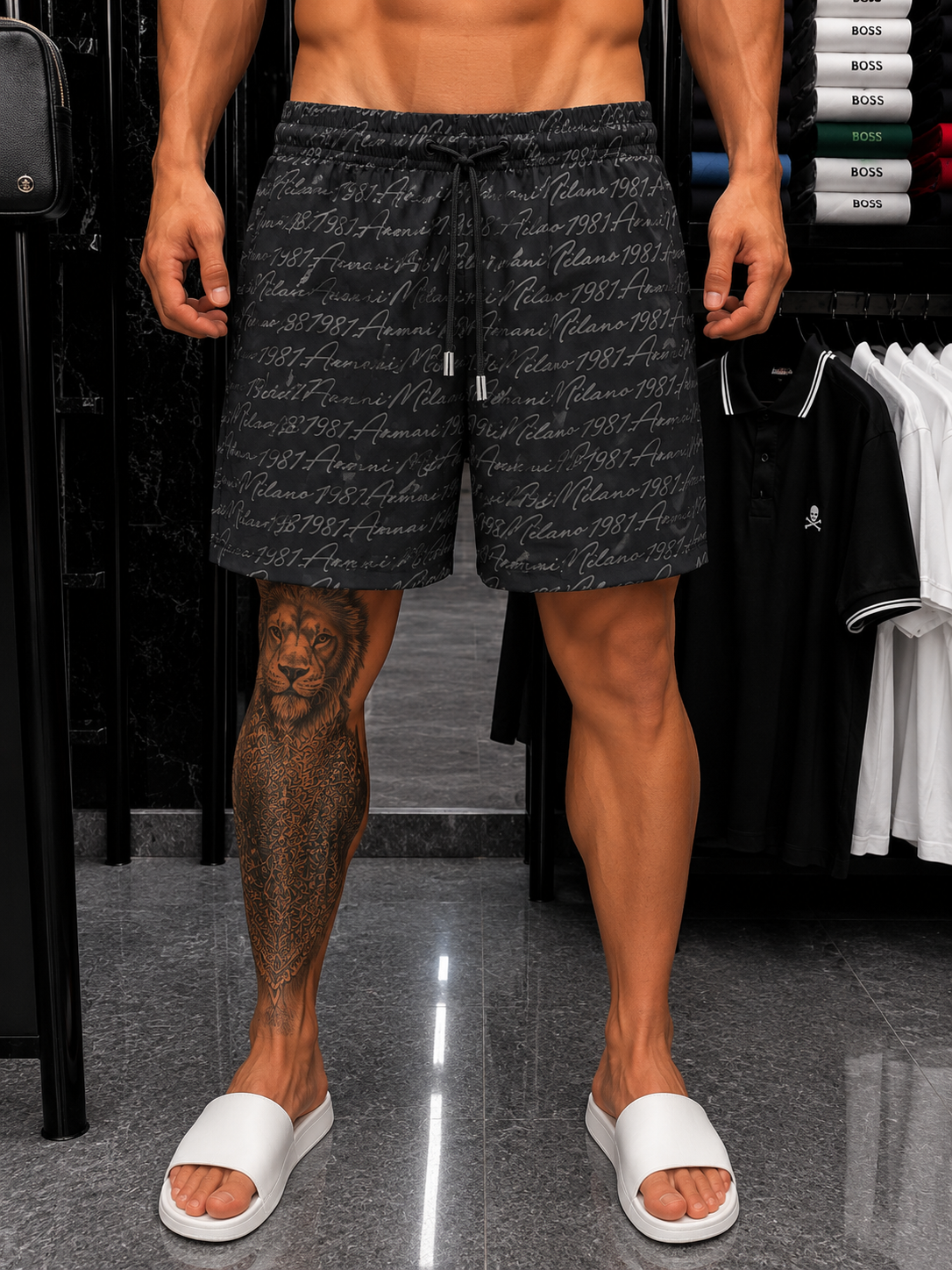 PANTALONETA PLAYERA ARMANI