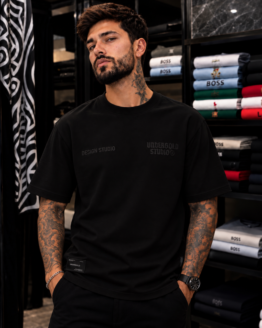 CAMISETA UNDERGOLD ALTO GRAMAJE