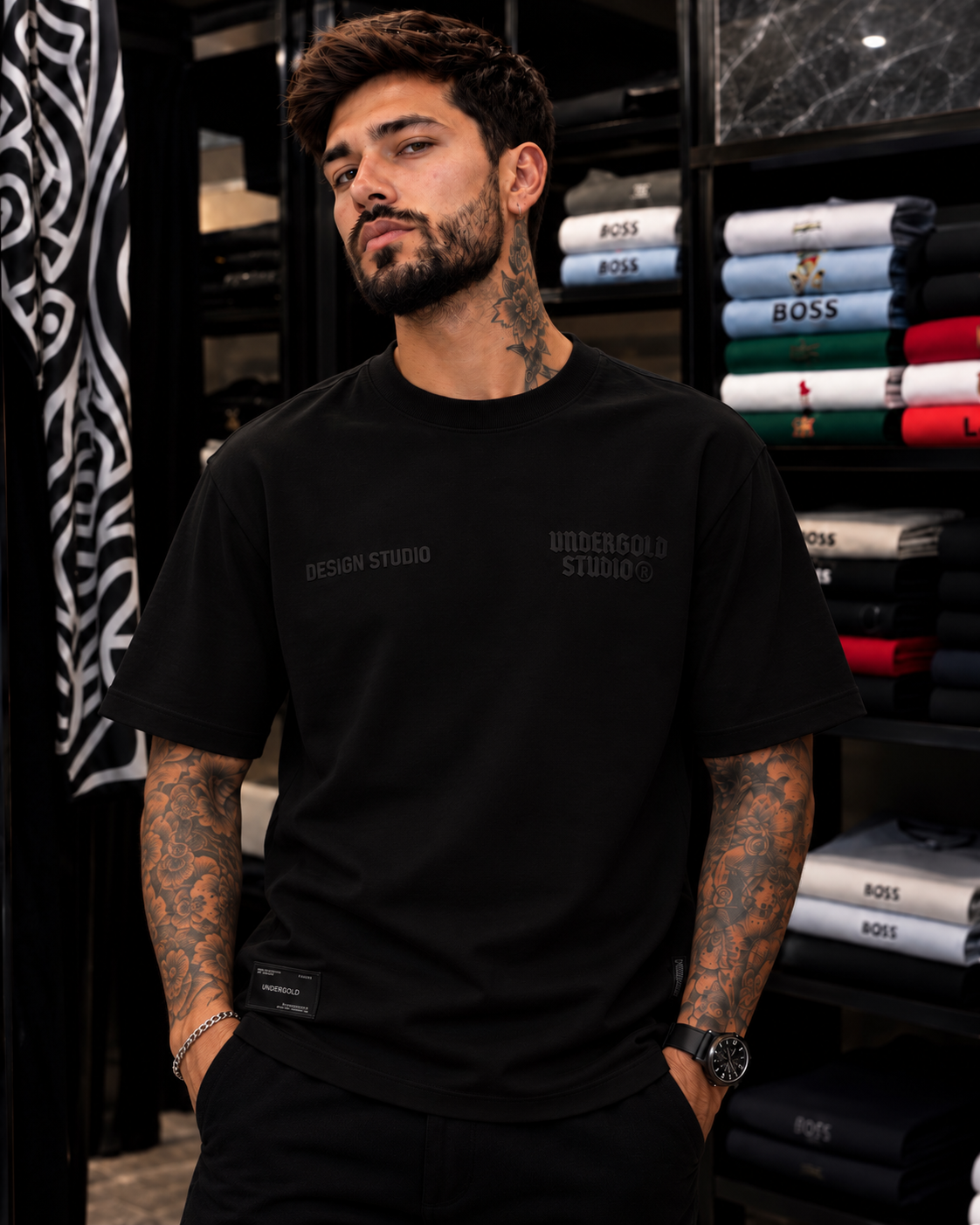 CAMISETA UNDERGOLD ALTO GRAMAJE