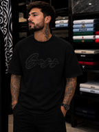CAMISETA BOSS FIRMA PEDRERÍA