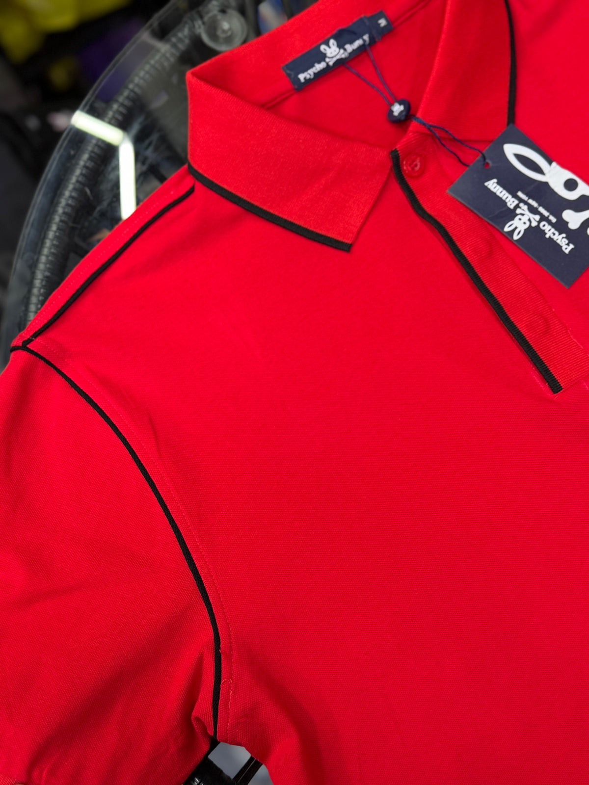 POLO PSYCHO BUNNY ROJO