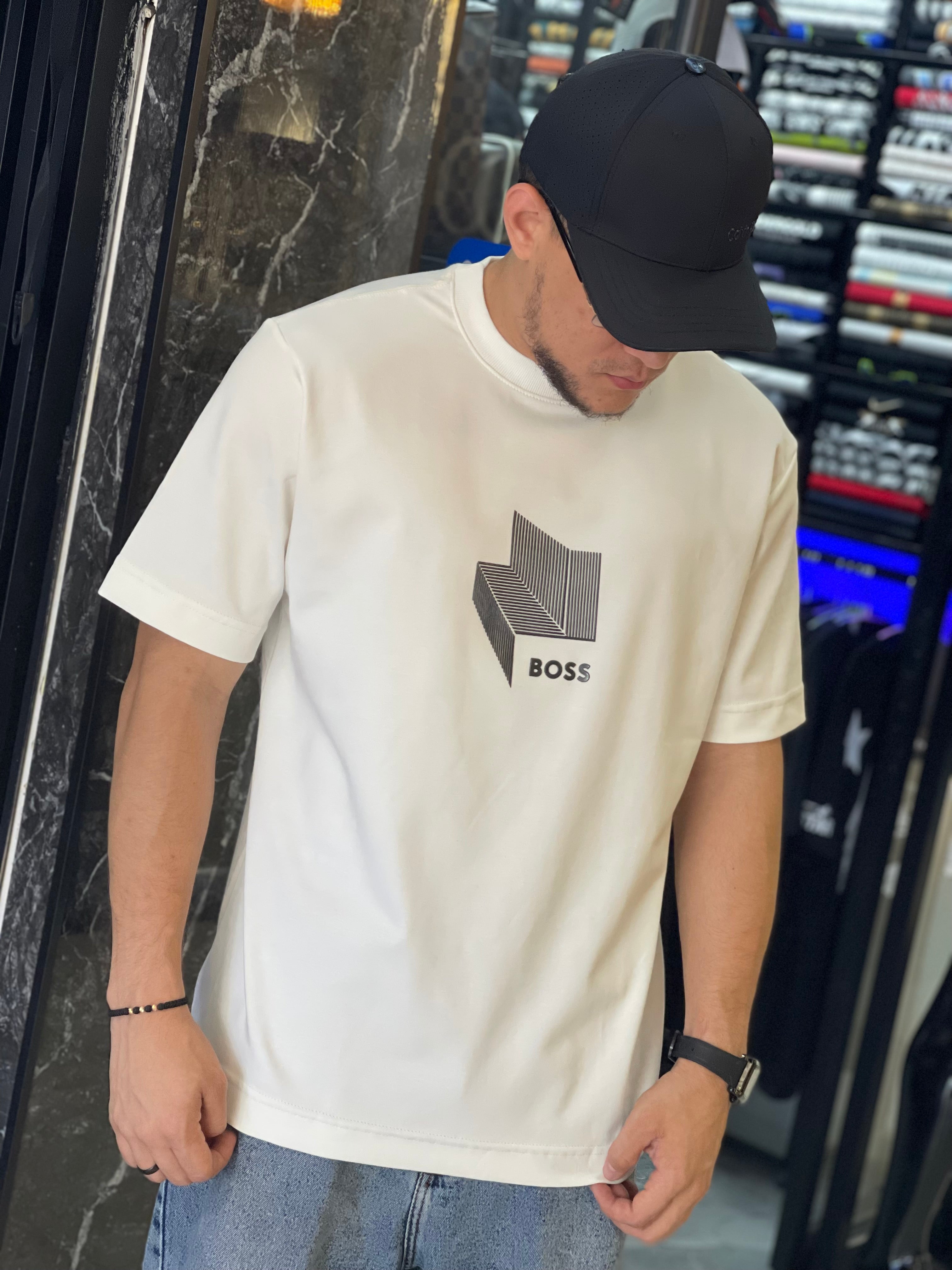 CAMISETA ALTO GRAMAJE BOSS