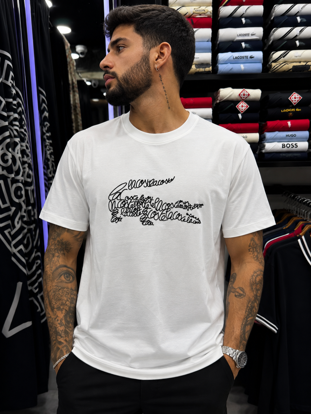 CAMISETA LACOSTE PERUANA