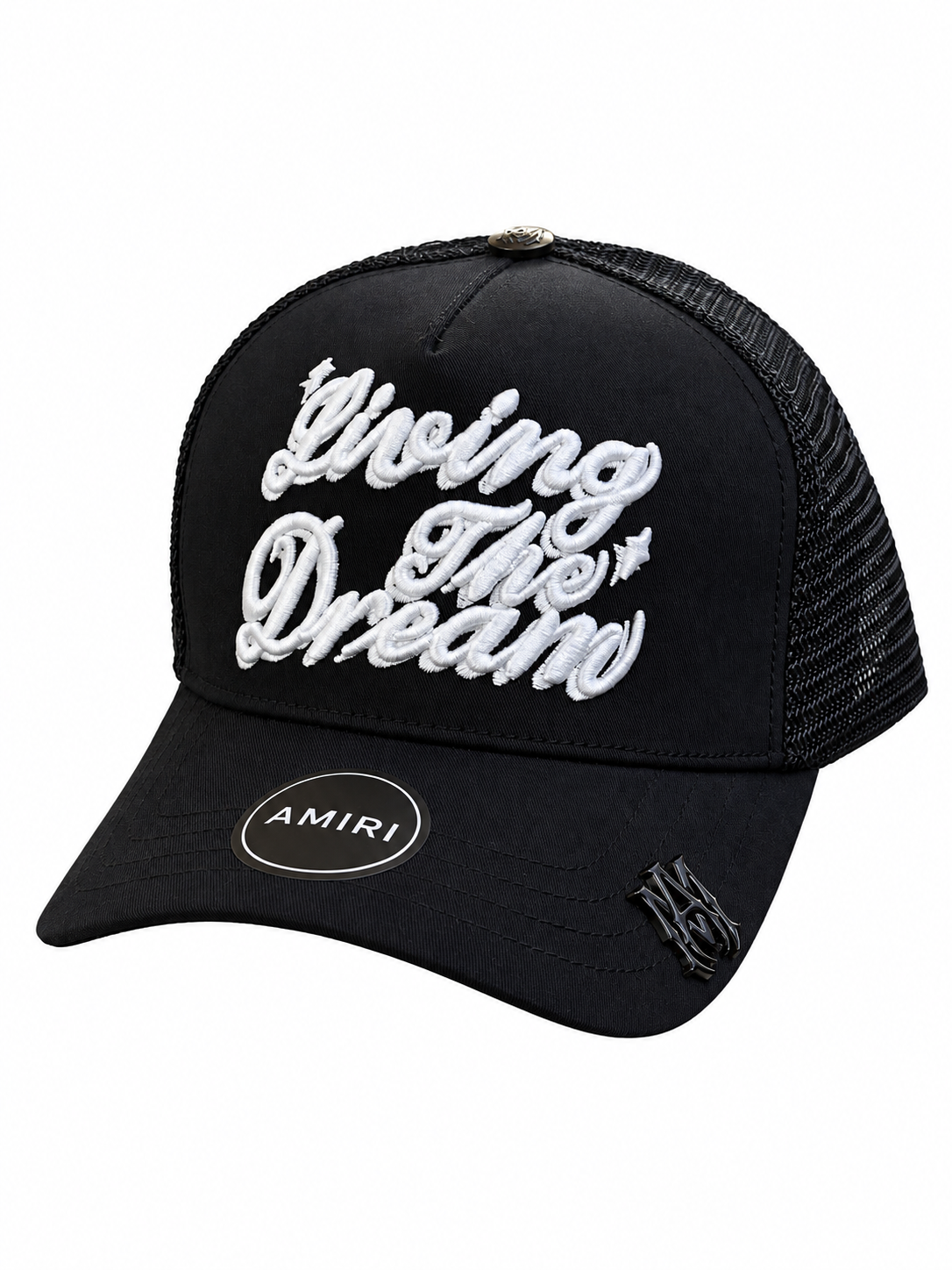 GORRA AMIRI MALLA BORDADA