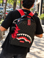 MORRAL SPRAYGROUND MORDIDA CUADROS
