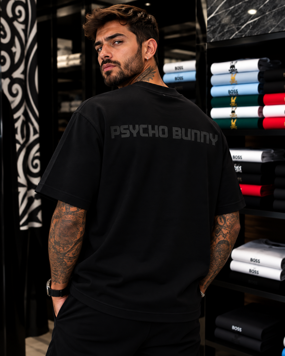 CAMISETA ALTO GRAMAJE PYSCHO BUNNY