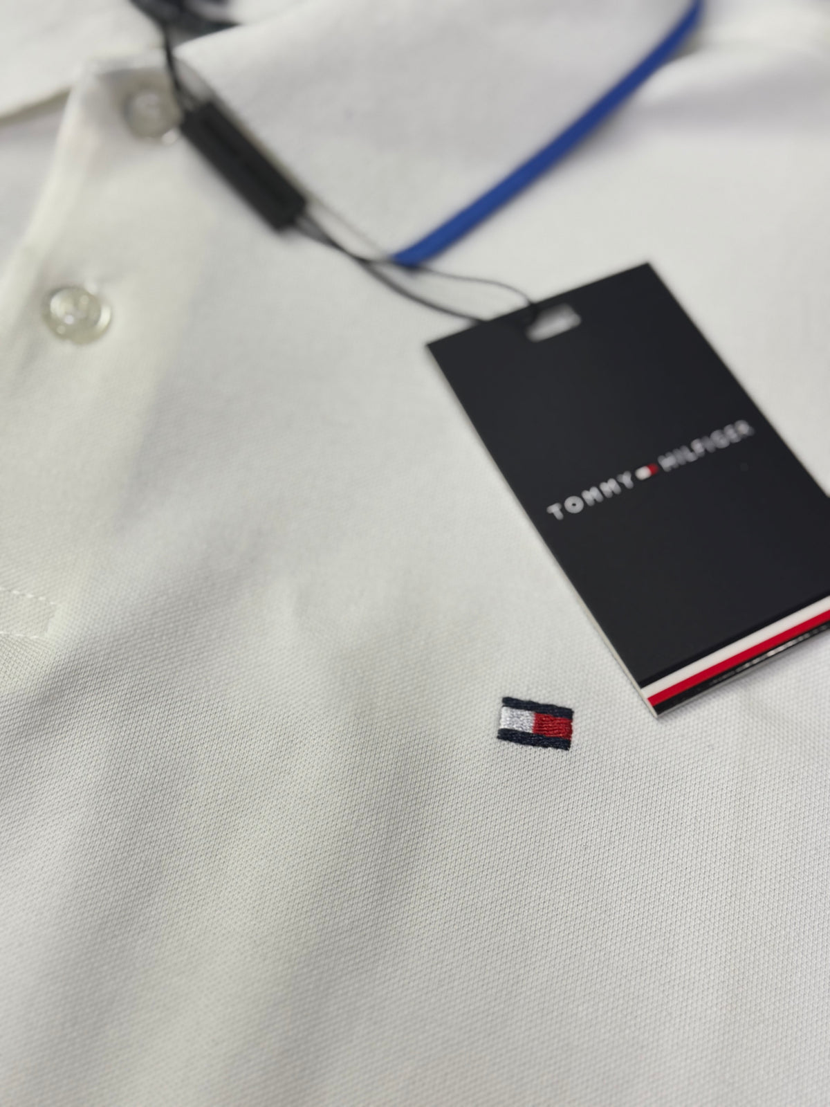 POLO TOMMY HILFIGER BLANCO