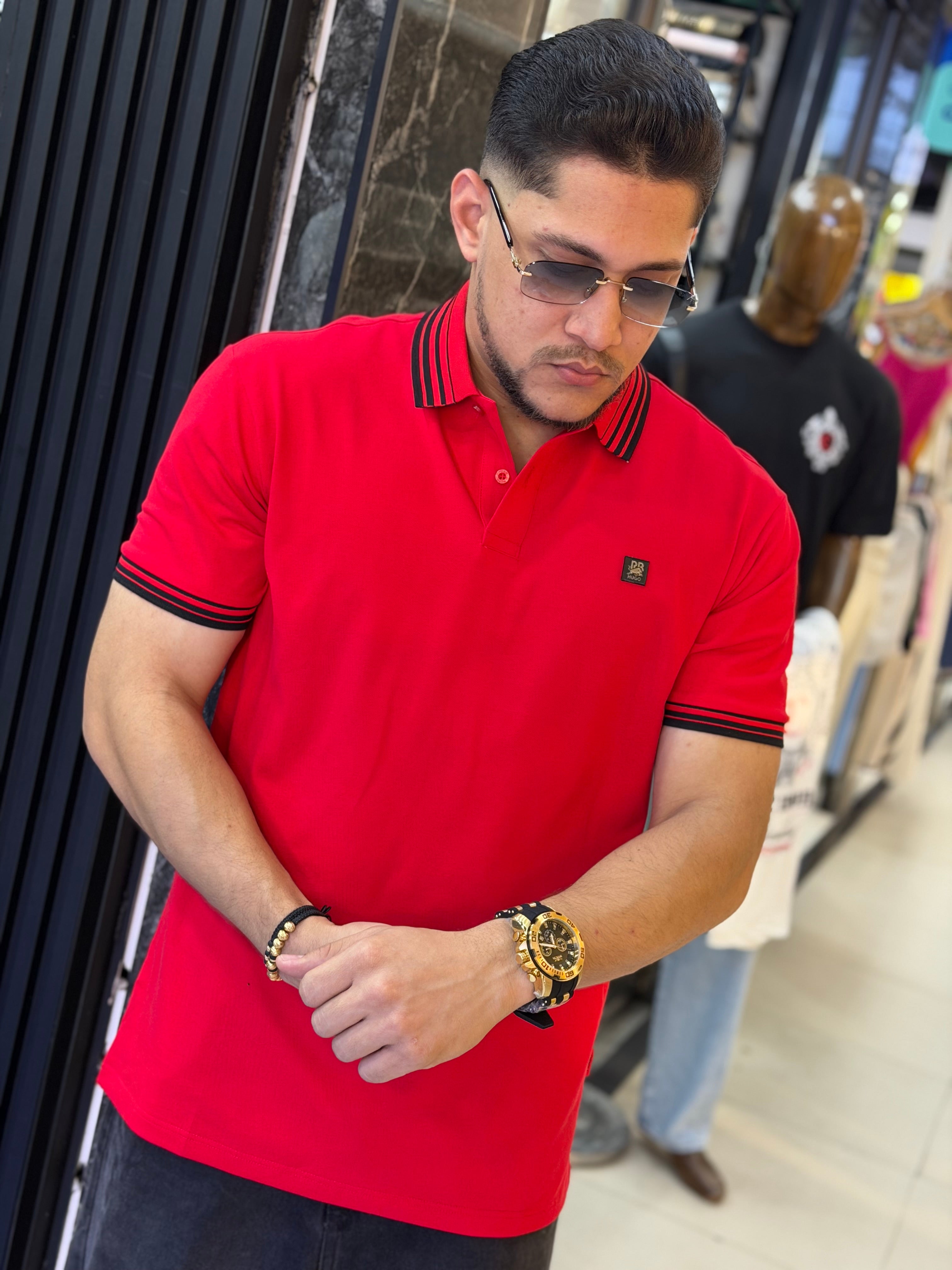 TIPO POLO HUGO RED BULL