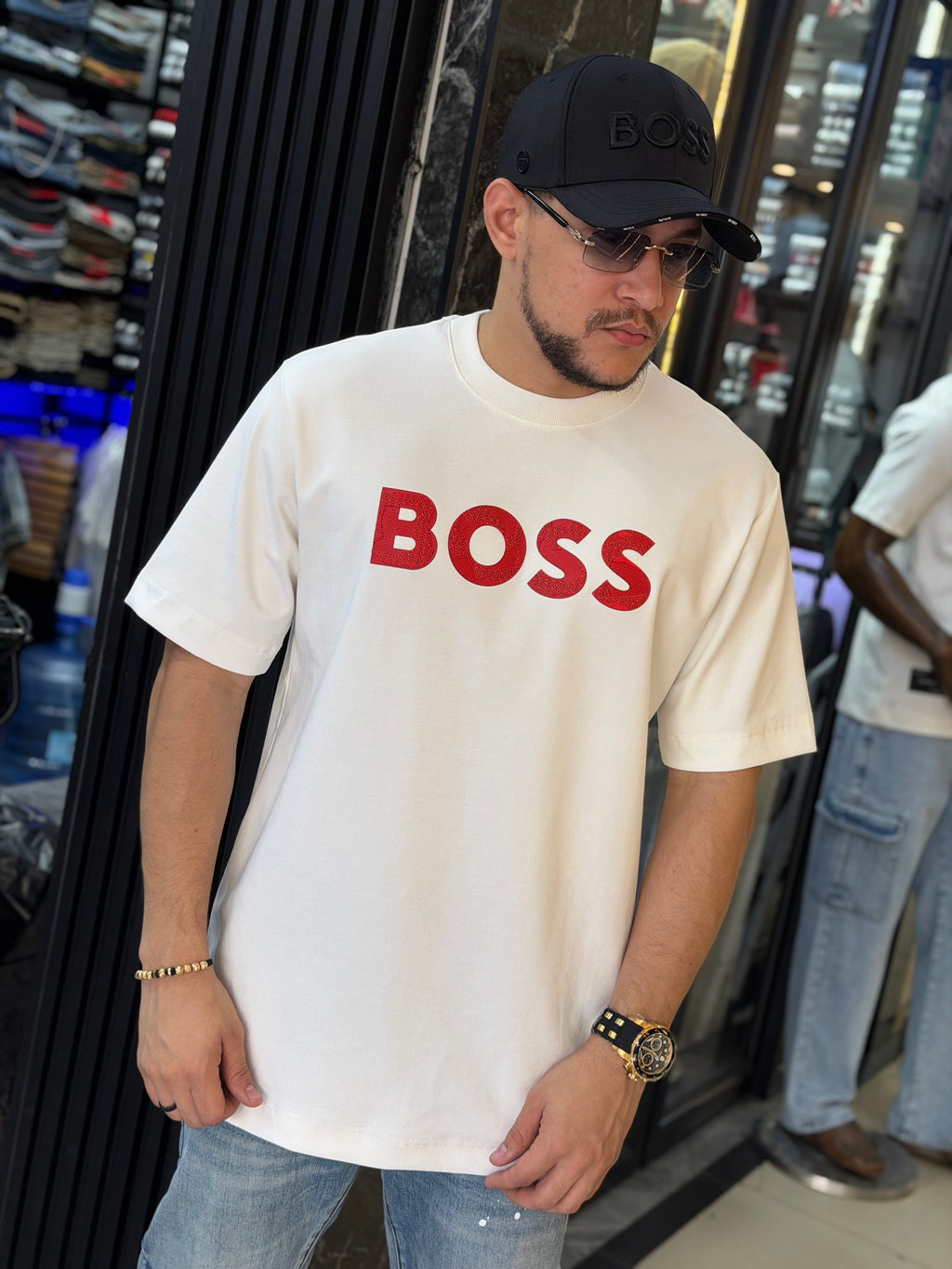 CAMISETA ALTO GRAMAJE BOSS
