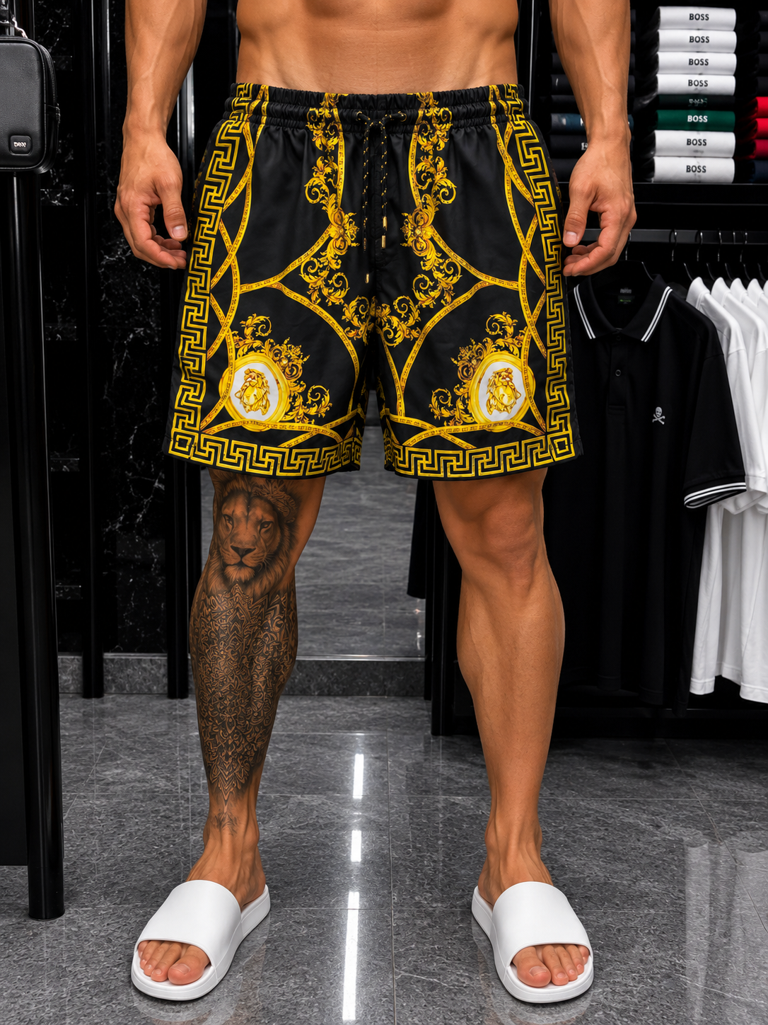 PANTALONETA PLAYERA VERSACE