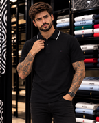 POLO TOMMY HILFIGER NEGRO