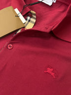 POLO BURBERRY VINOTINTO