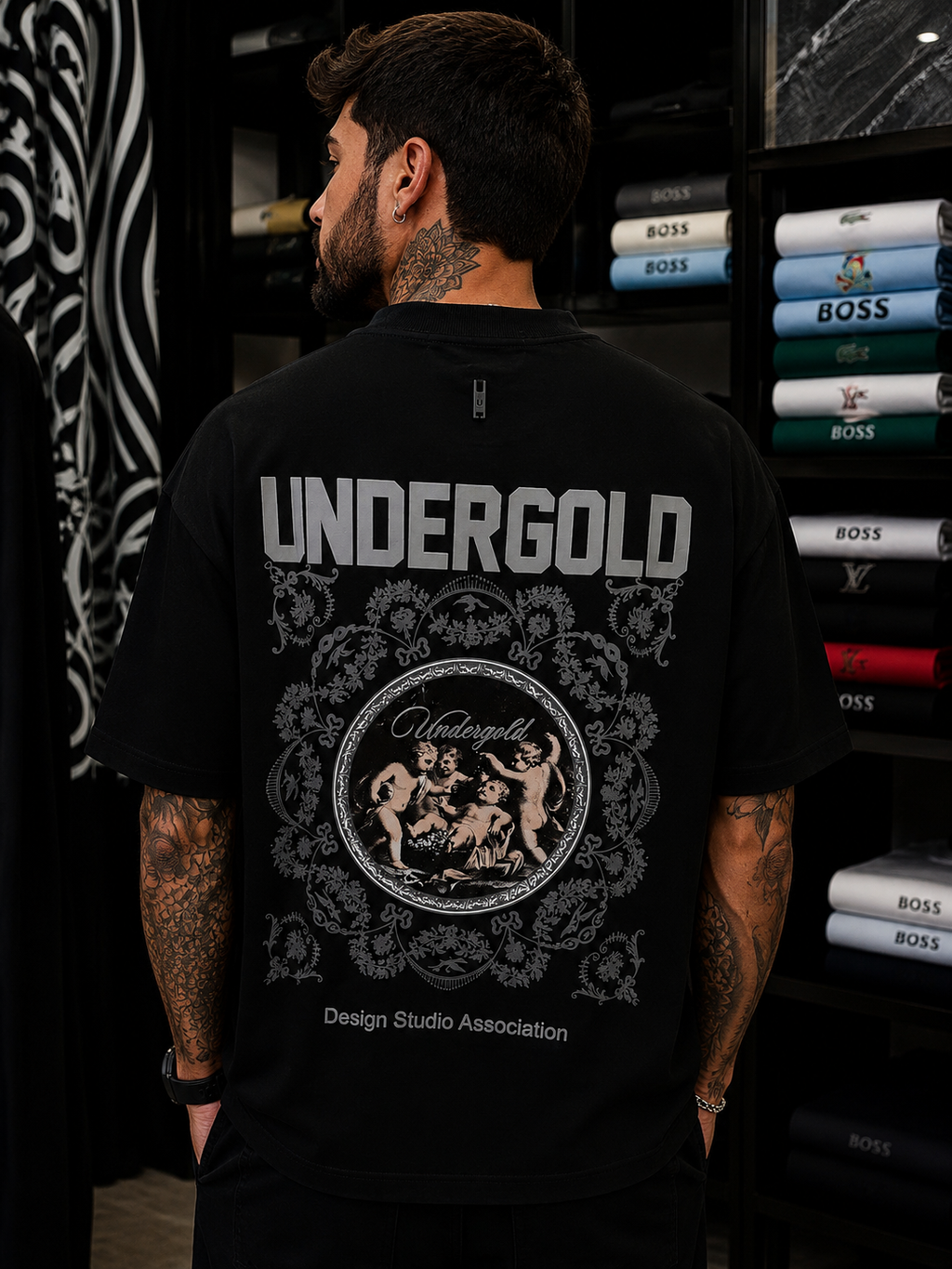 CAMISETA UNDERGOLD ALTO GRAMAJE