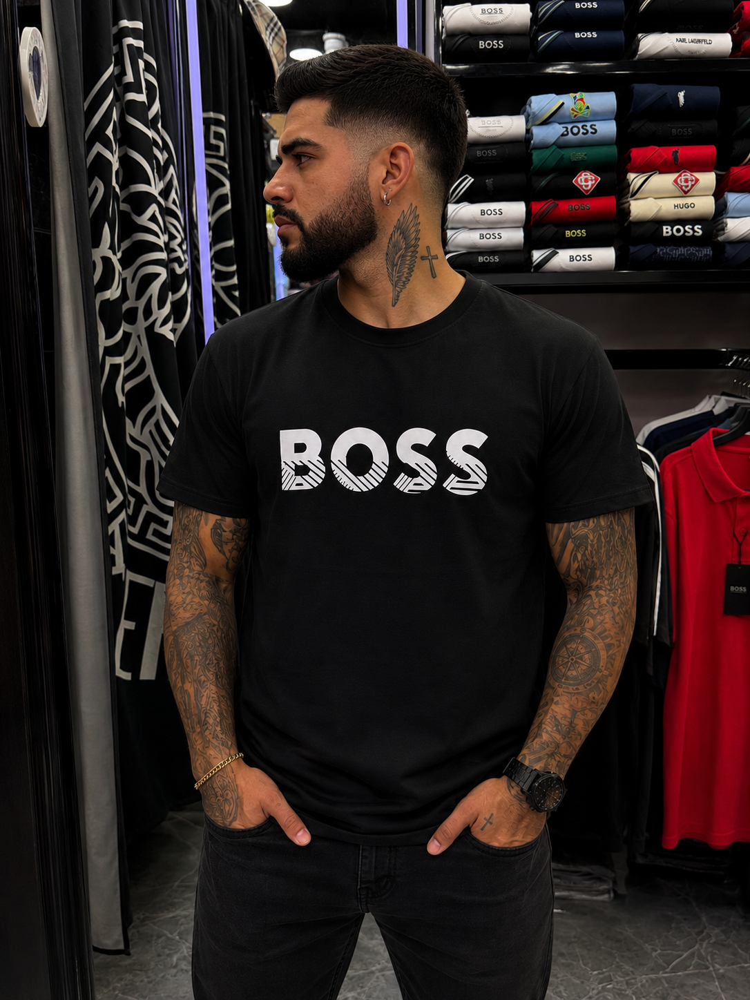 CAMISETA BOSS PERUANA