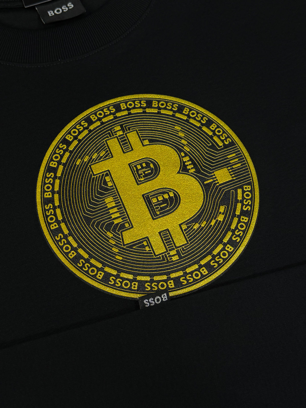 CAMISETA BOSS ALTO GRAMAJE BITCOIN
