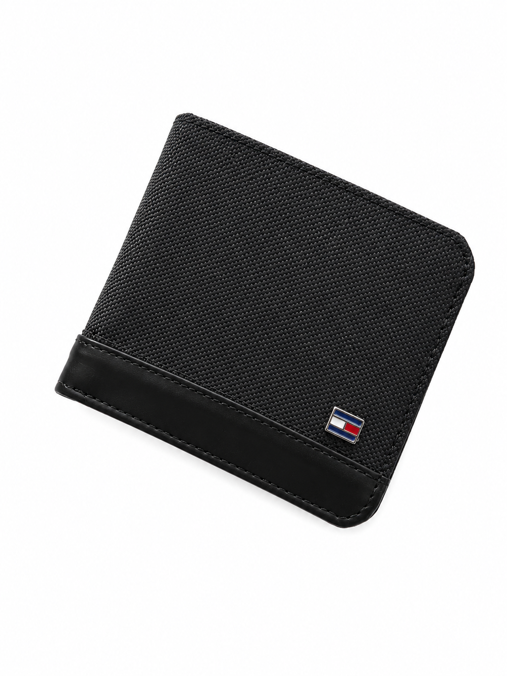 BILLETERA LONA CUERO TOMMY HILFIGER