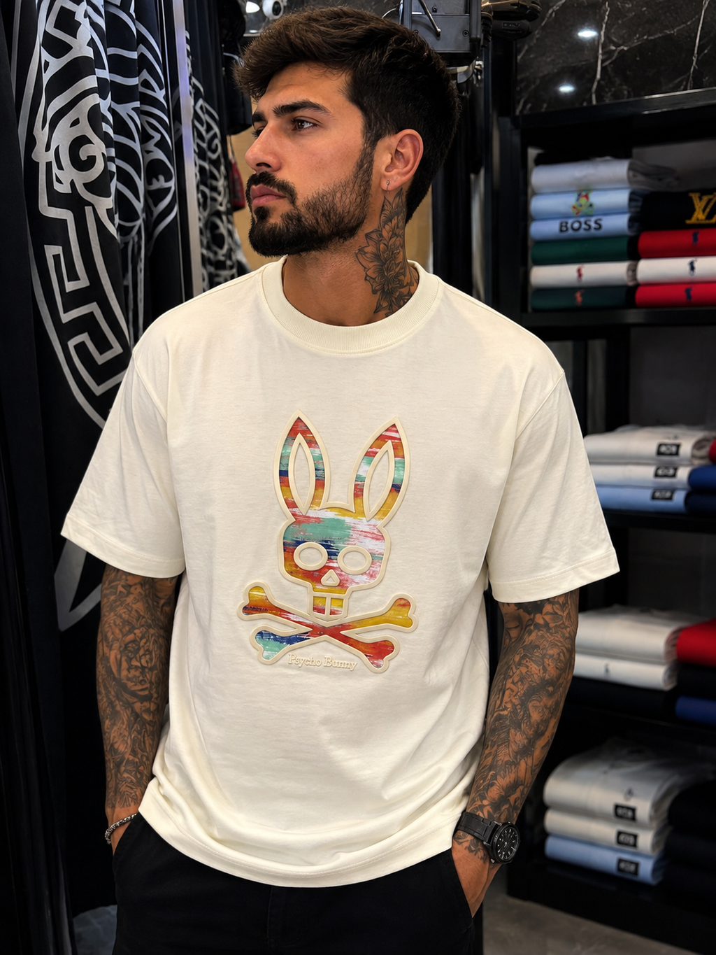 CAMISETA PYSCHO BUNNY ALTO GRAMAJE