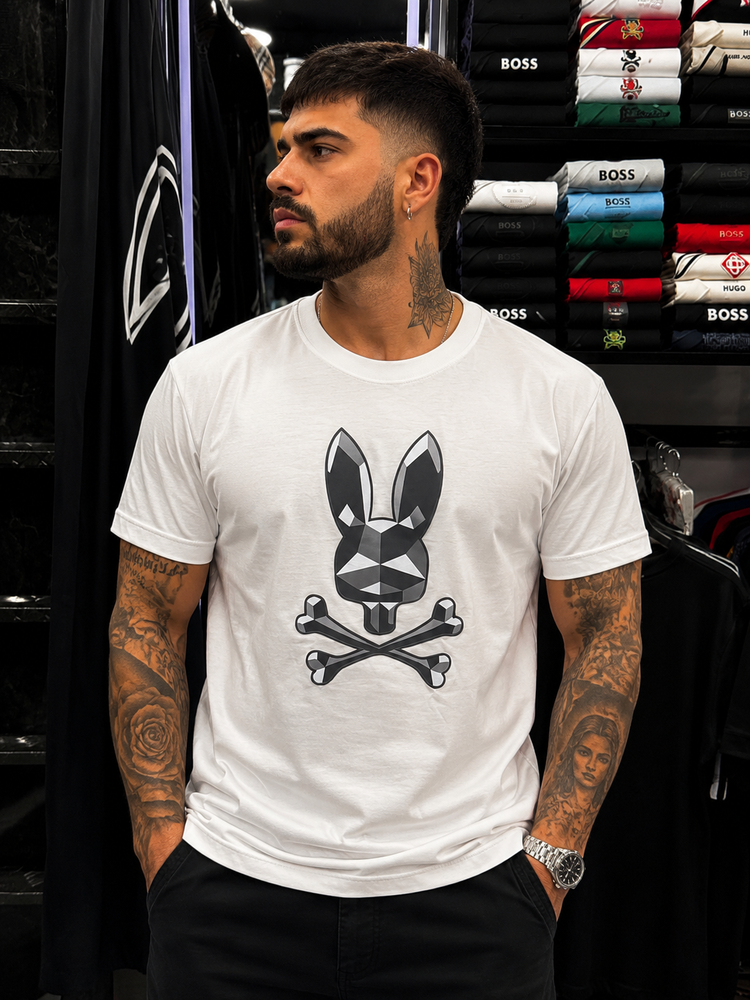 CAMISETA PSYCHO BUNNY PERUANA