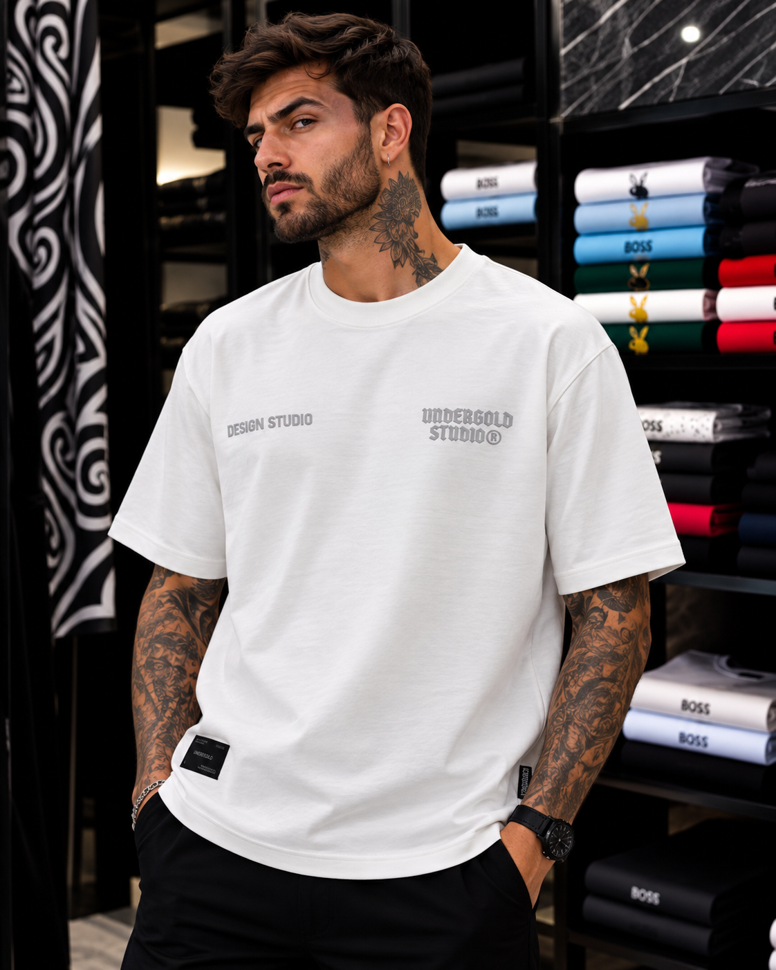 CAMISETA  UNDERGOLD ALTO GRAMAJE