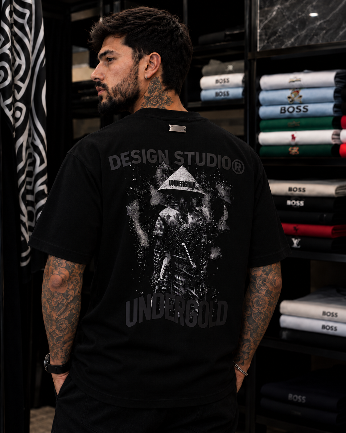 CAMISETA ALTO GRAMAJE UNDERGOLD SAMURAI