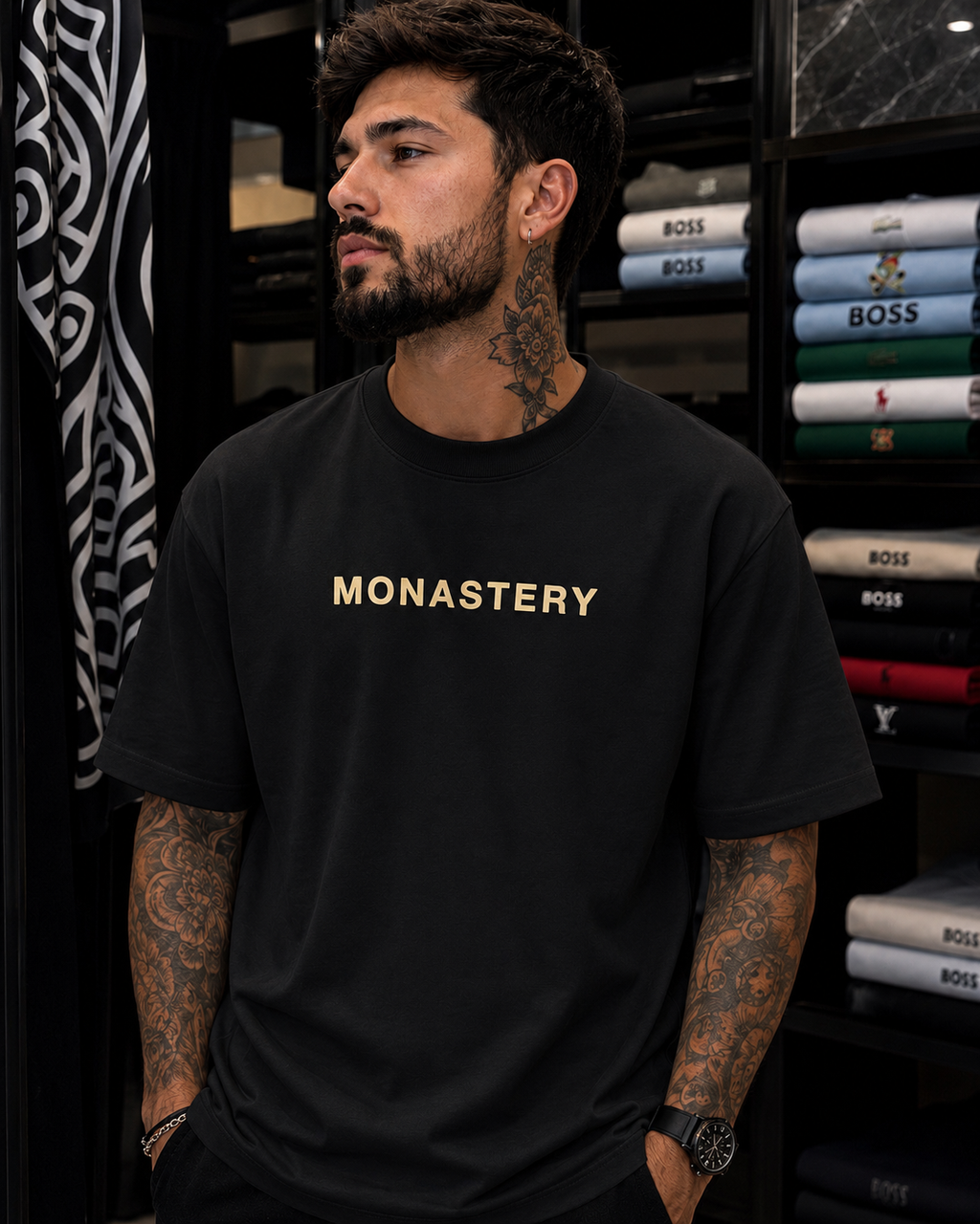 CAMISETA ALTO GRAMAJE MONASTERY