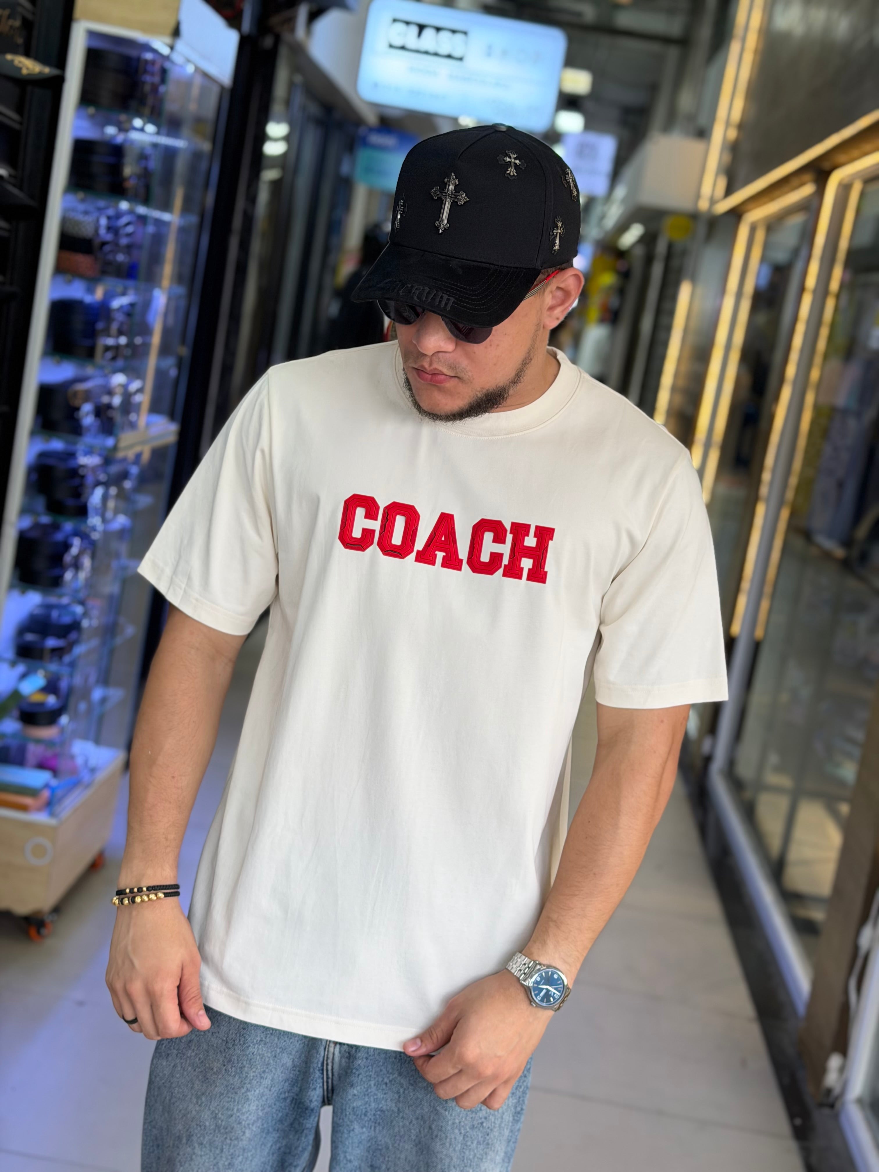 CAMISETA COACH ALTO GRAMAJE