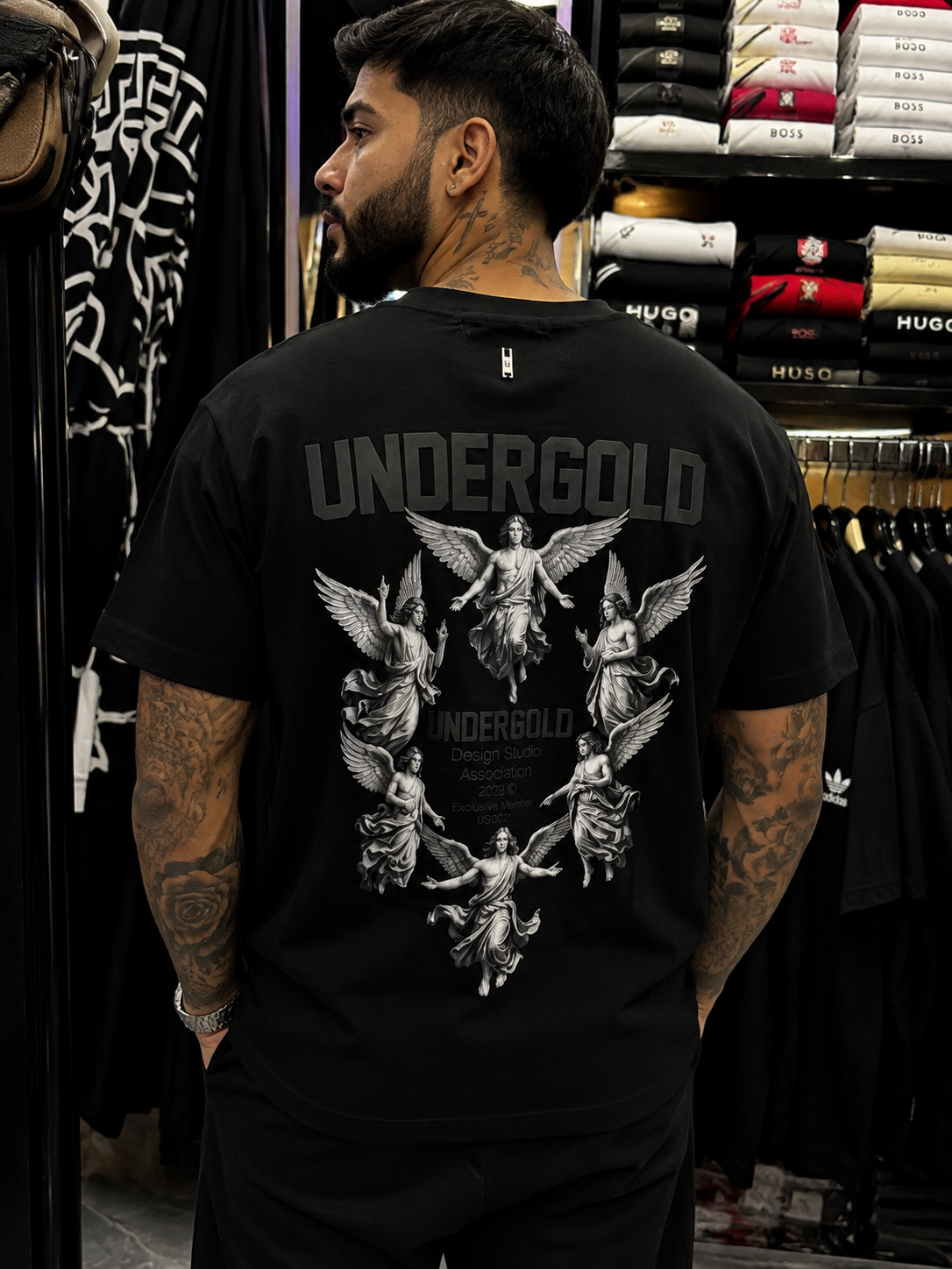 CAMISETA ALTO GRAMAJE UNDERGOLD 6 ANGELES