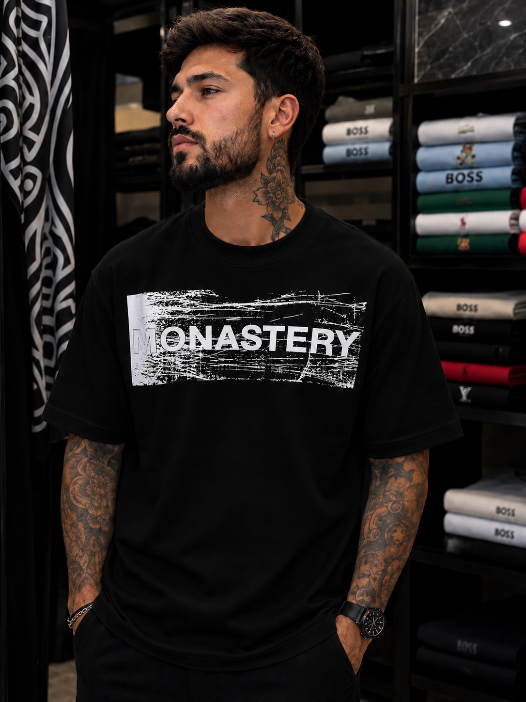 CAMISETA ALTO GRAMAJE MONASTERY