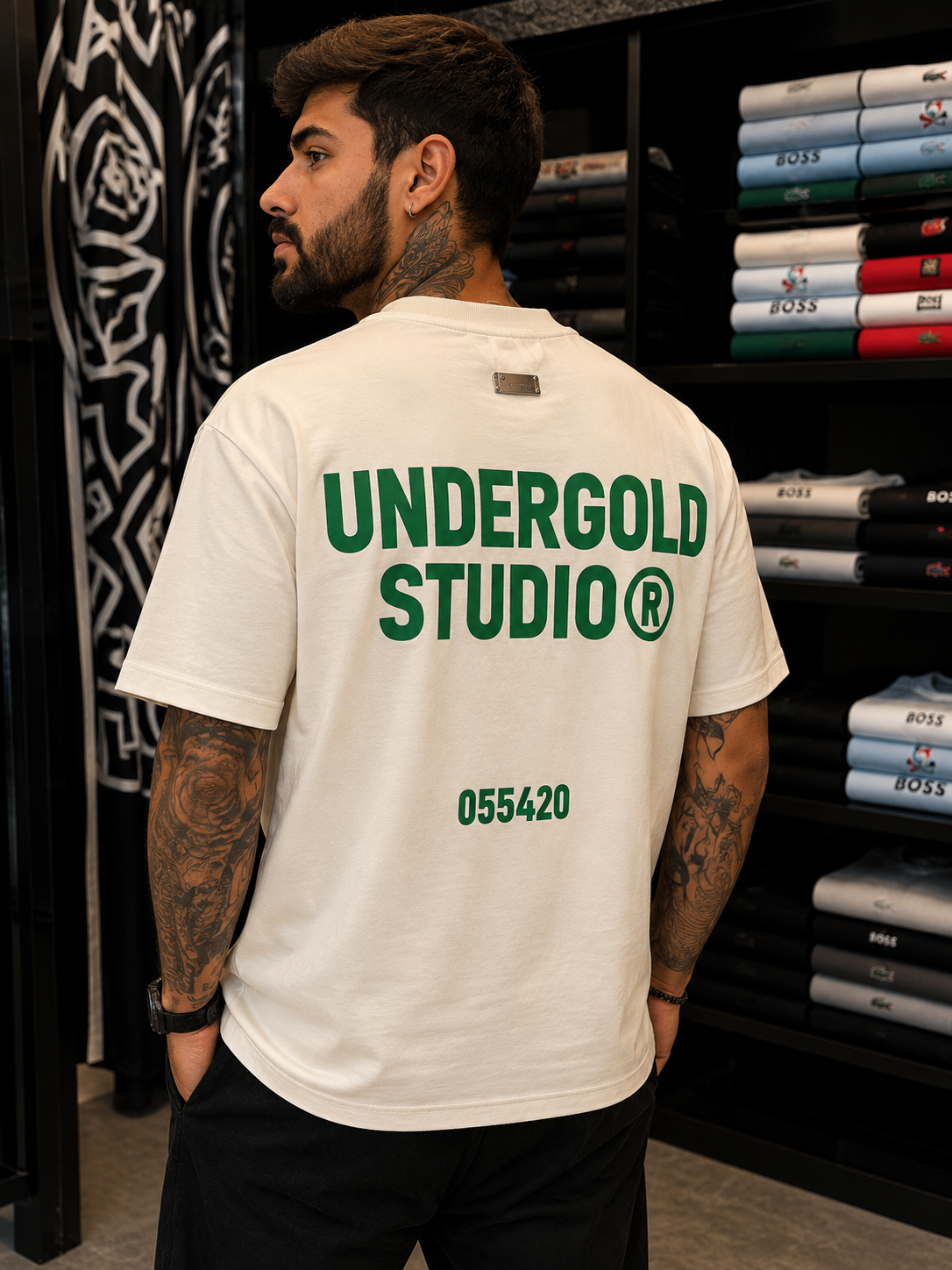 CAMISETA UNDERGOLD ALTO GRAMAJE