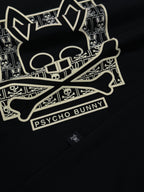 CAMISETA ALTO GRAMAJE PSYCHO BUNNY CONEJO CREMA