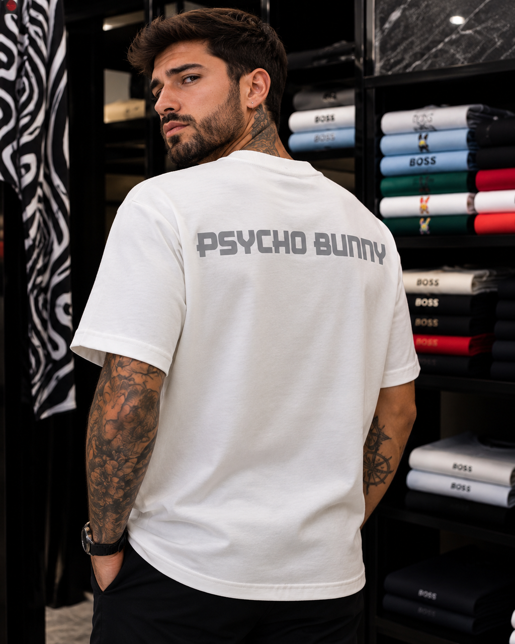 CAMISETA ALTO GRAMAJE PYSCHO BUNNY