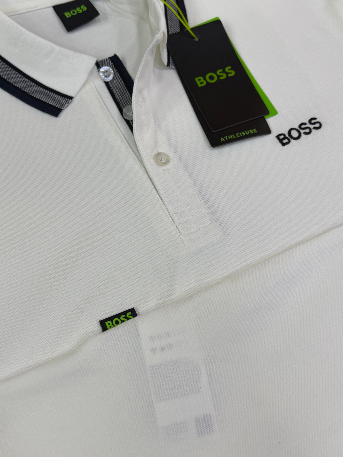POLO BOSS BLANCO