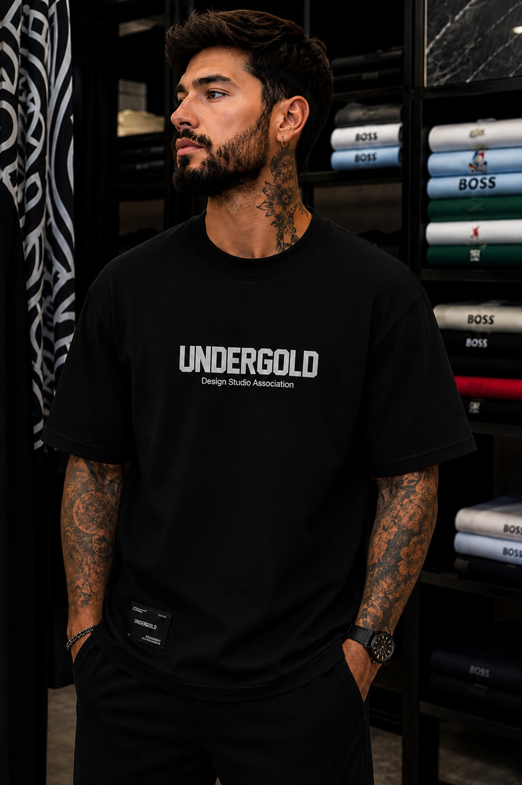 CAMISETA UNDERGOLD ALTO GRAMAJE