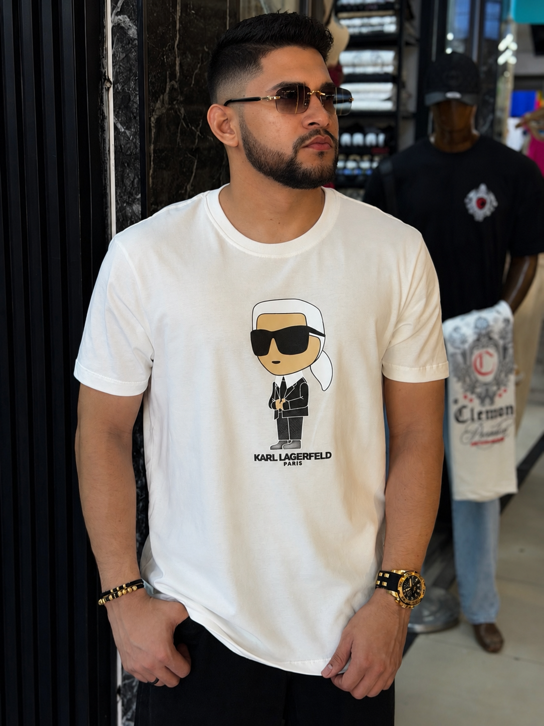 CAMISETA PERÚANA KARL LAGERFELD
