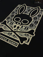 CAMISETA ALTO GRAMAJE PSYCHO BUNNY CONEJO CREMA