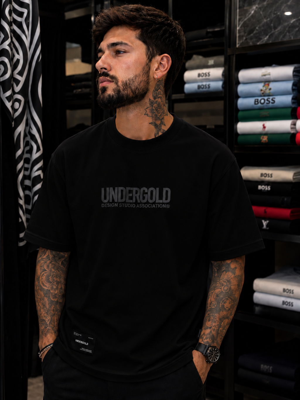 CAMISETA UNDERGOLD ALTO GRAMAJE