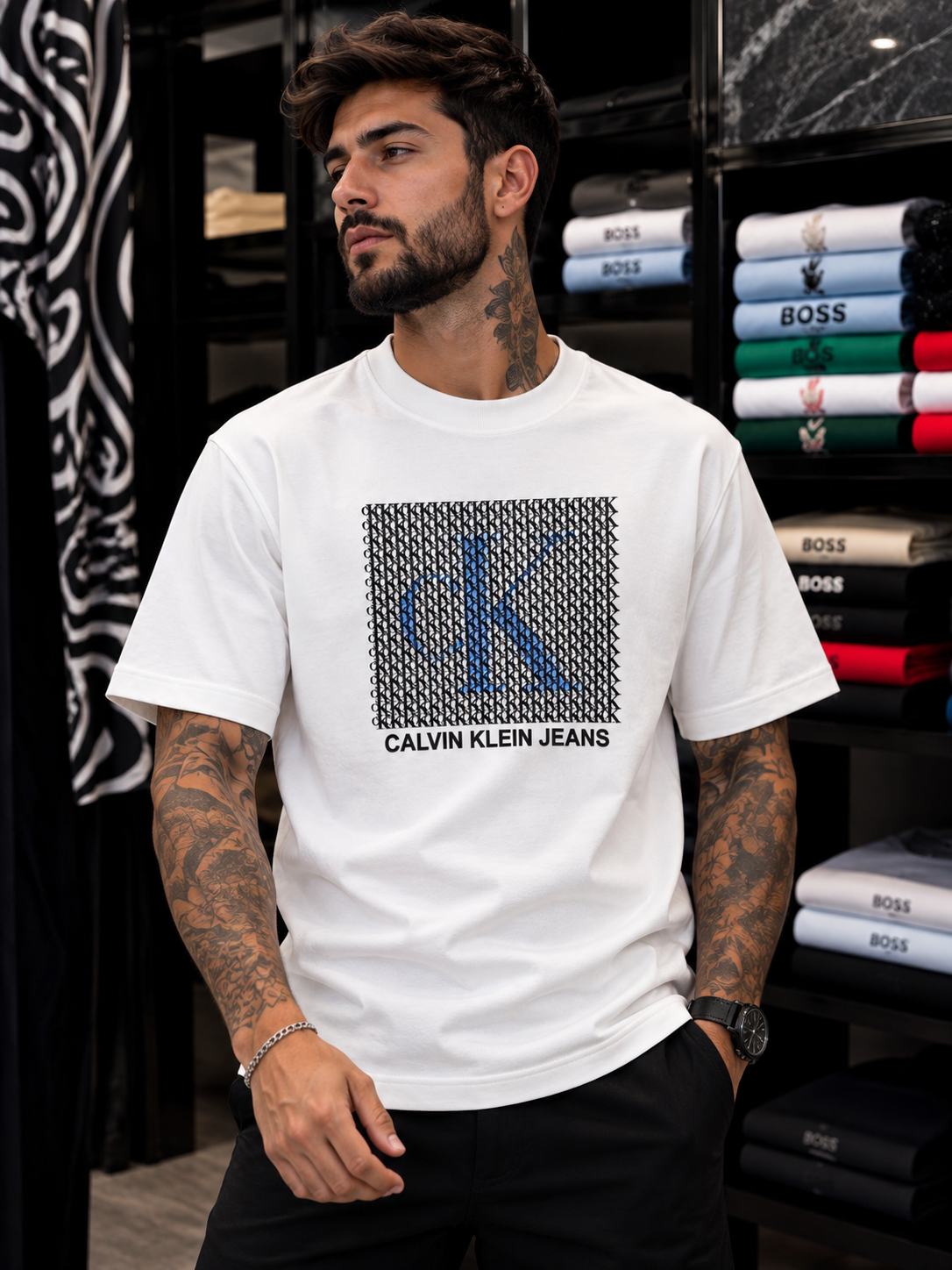 CAMISETA ALTO GRAMAJE CALVIN KLEIN