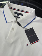 POLO TOMMY HILFIGER BLANCO