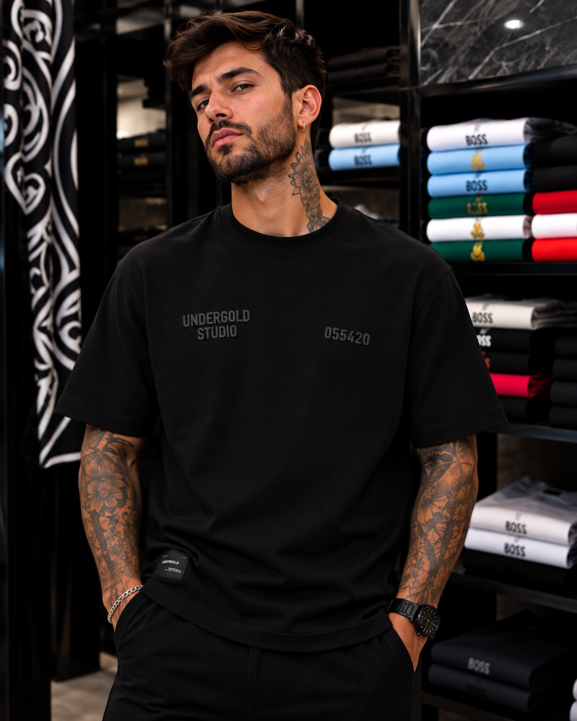 CAMISETA UNDERGOLD ALTO GRAMAJE CLÁSICA