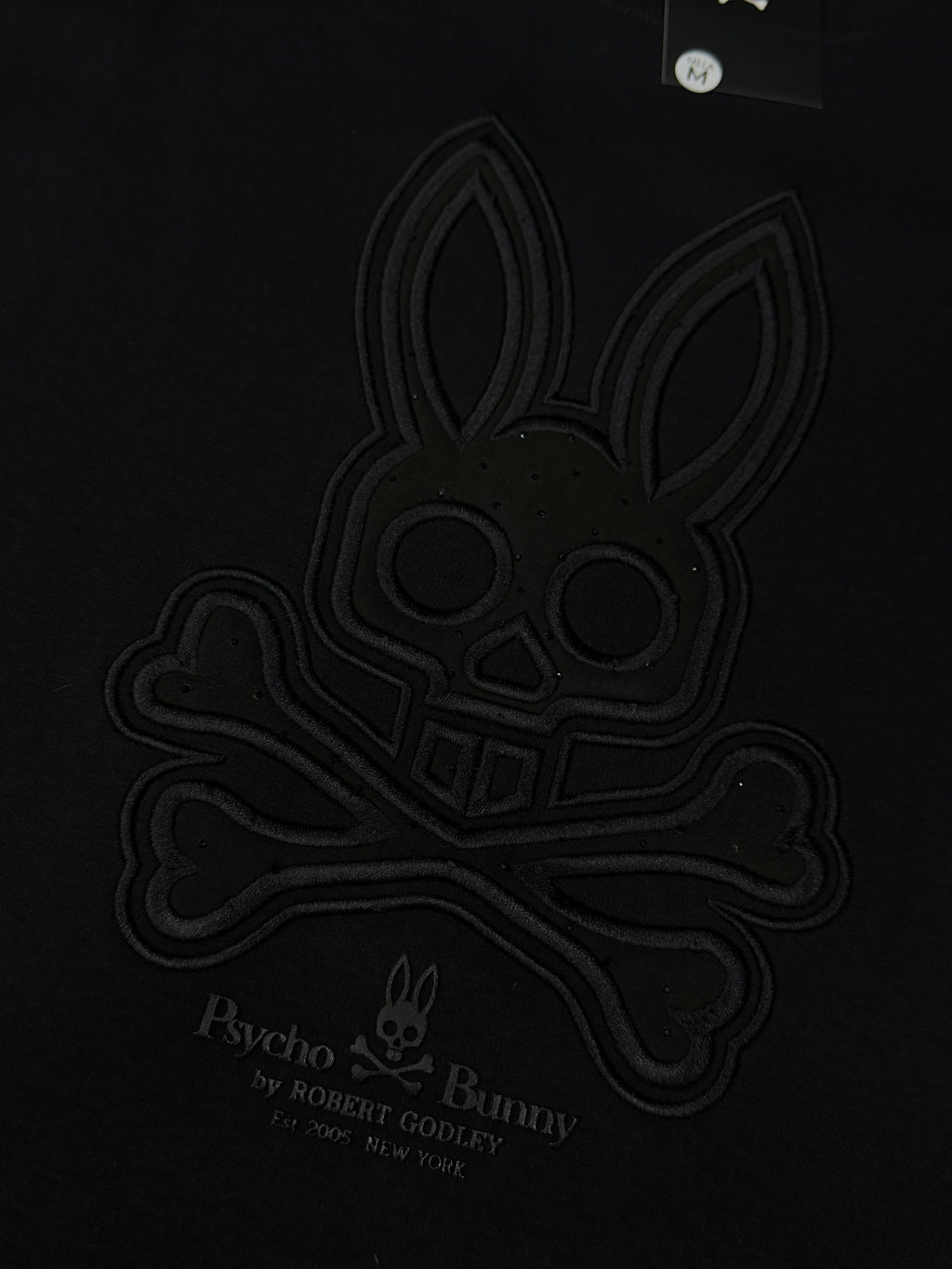 CAMISETA PSYCHO BUNNY ALTO GRAMAJE BORDADO
