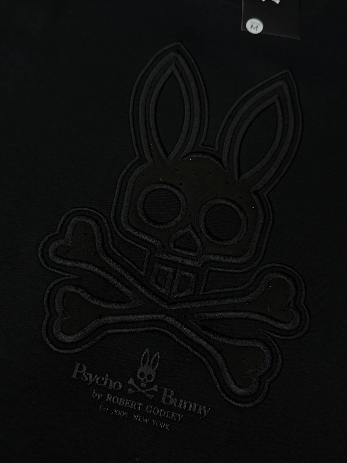 CAMISETA PSYCHO BUNNY ALTO GRAMAJE BORDADO