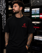 CAMISETA CLEMONT ALTO GRAMAJE ANGEL ROJO