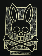 CAMISETA ALTO GRAMAJE PSYCHO BUNNY CONEJO CREMA