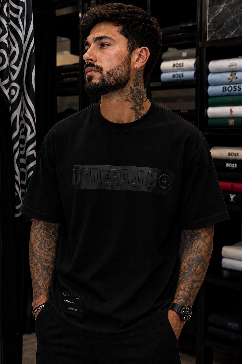 CAMISETA UNDERGOLD ALTO GRAMAJE
