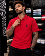 POLO PSYCHO BUNNY ROJO