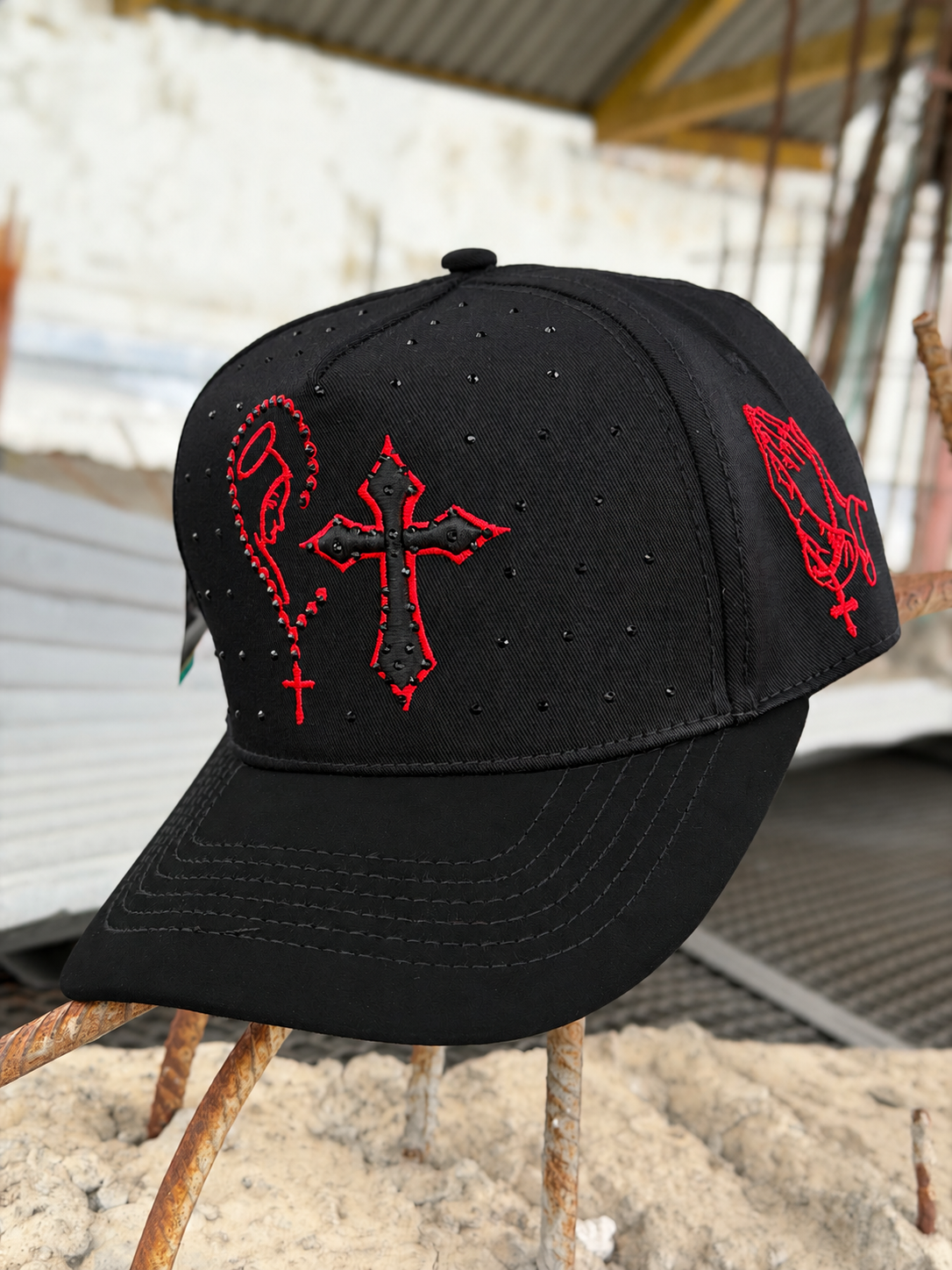 GORRA ROSARIO PEDRERÍA