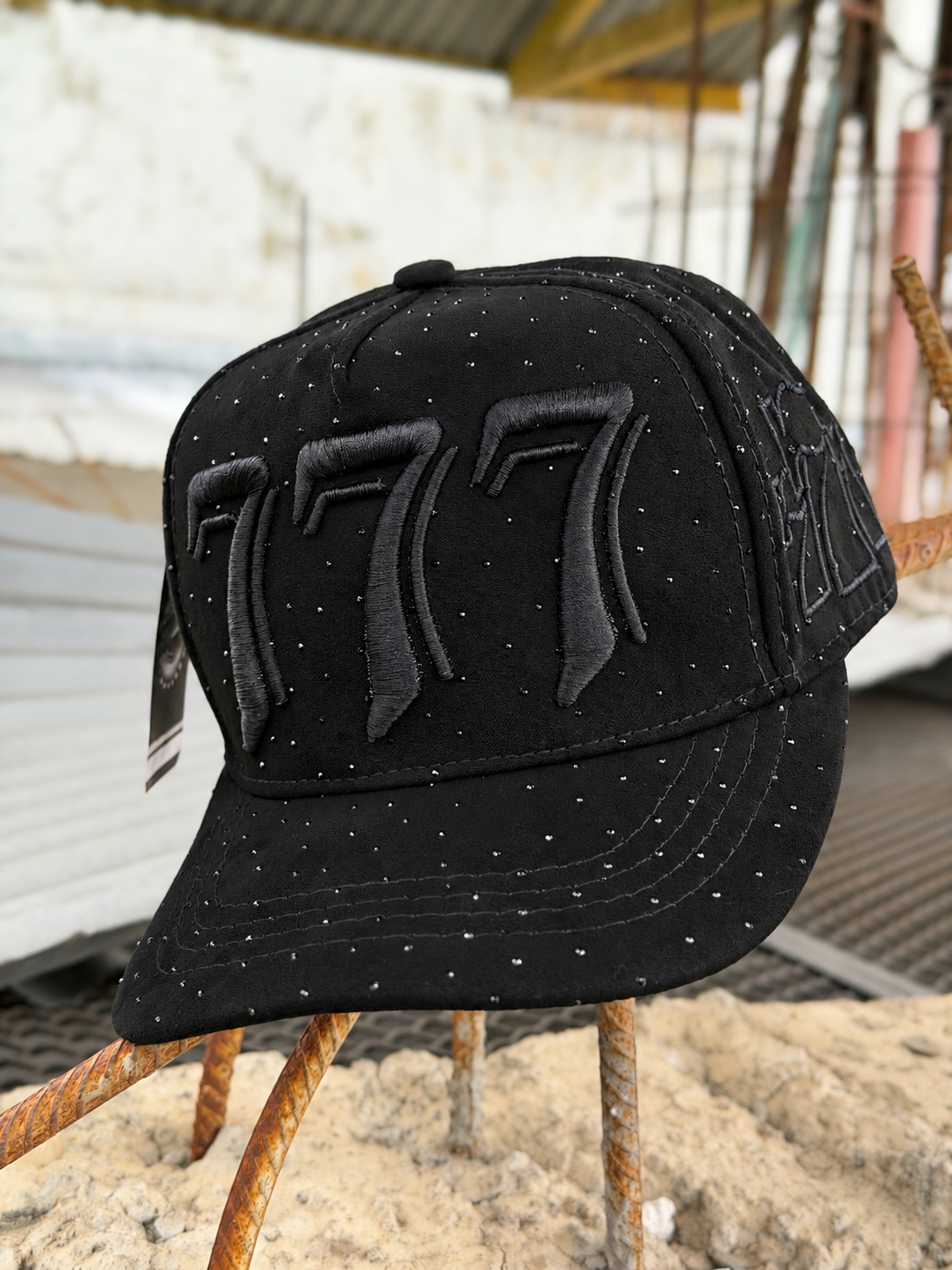 GORRA 777 BORDADA PEDRERÍA