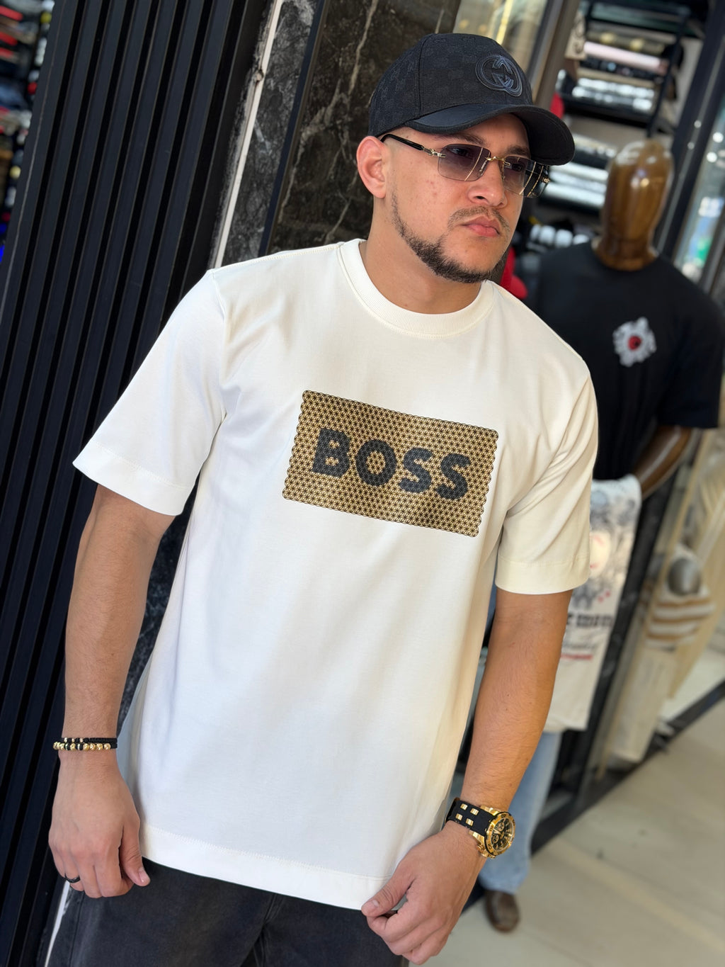 CAMISETA ALTO GRAMAJE BOSS